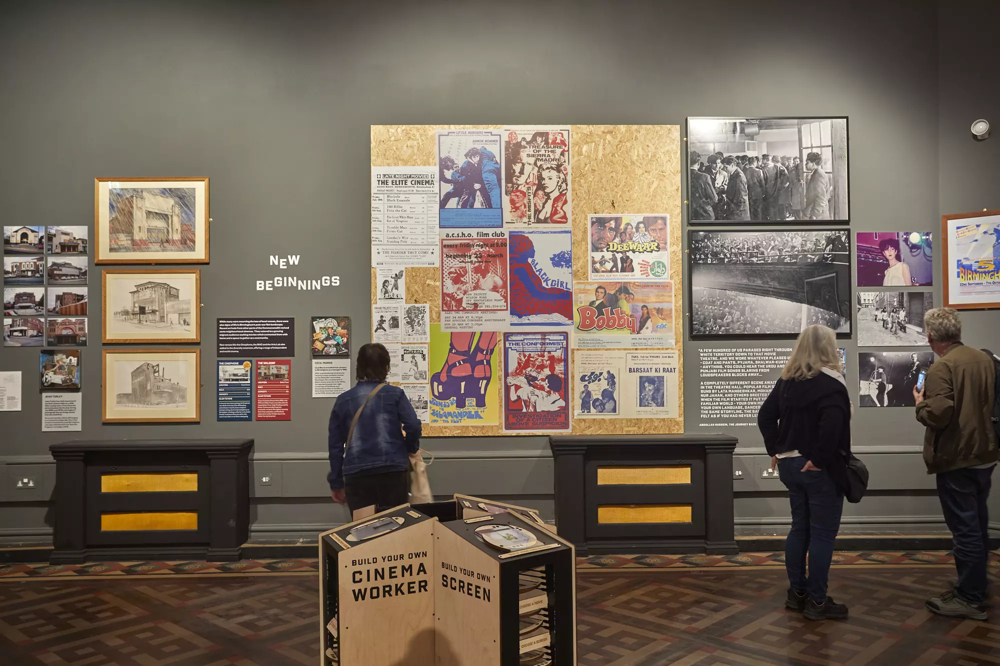 AAn installation view of Flatpack's Wonderland exhibition at Birmingham Museum and Art Gallery.