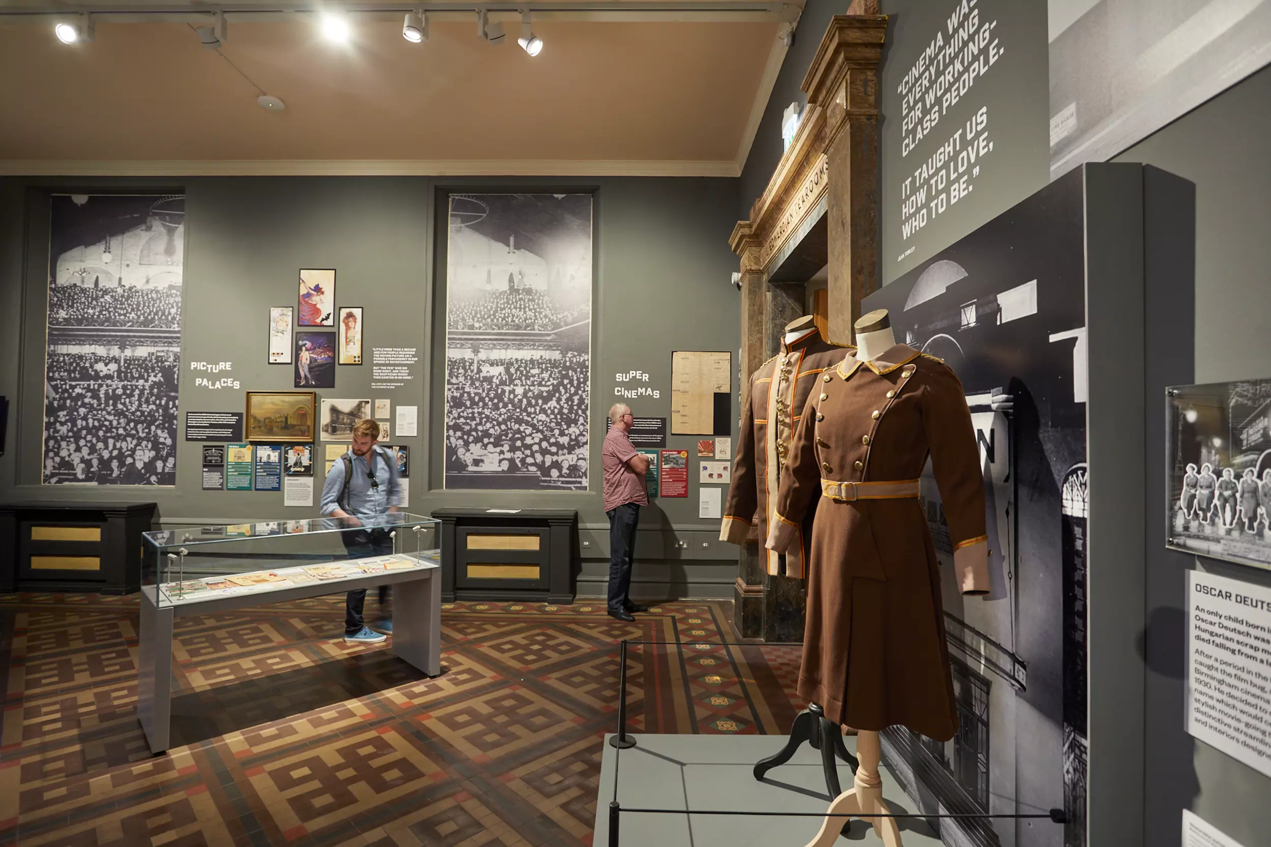 An installation view of Flatpack's Wonderland exhibition at Birmingham Museum and Art Gallery.